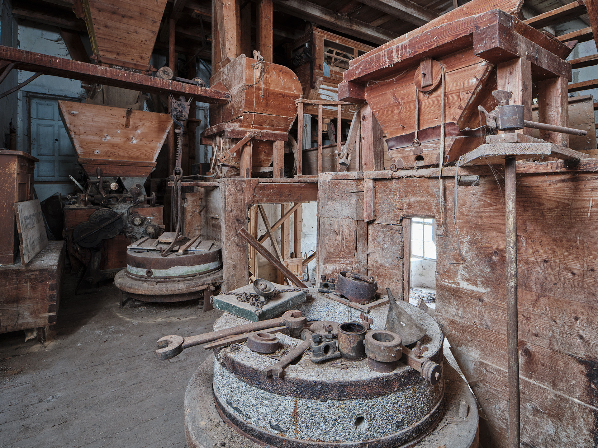 Wasserstattmühle Turnau, neue Dächer für alte Häuser