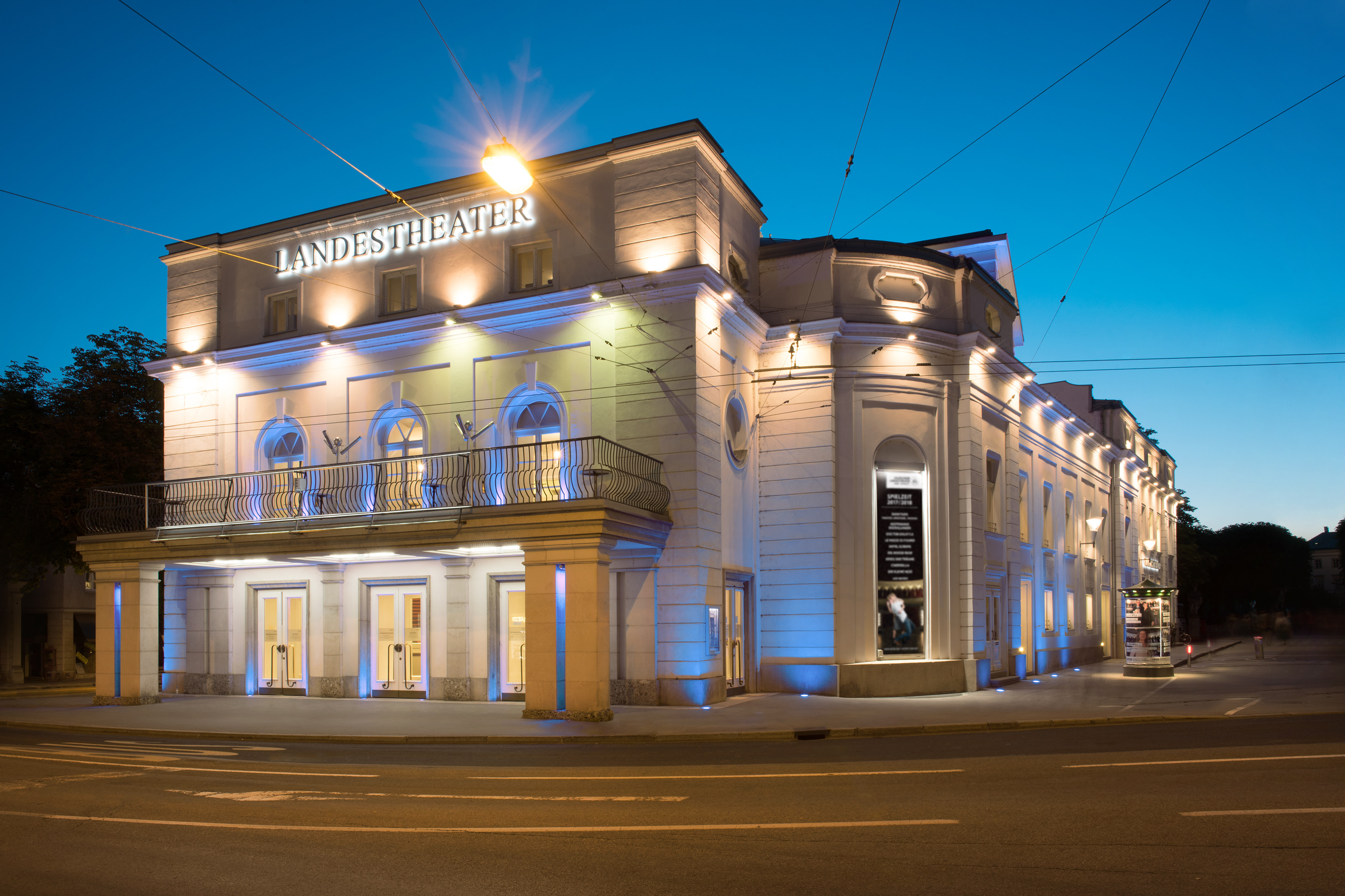 Außenansicht Salzburger Landestheater